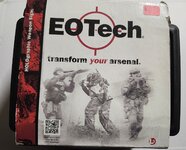 Eotech xps2-0 holographic sight