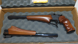 Thompson Contender Super 14. .22LR & 35 Remington.