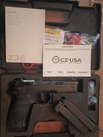 Cz 75 SP-01 tactical new in box 2 19rd mags