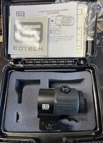 Eotech G43 STS Magnifier with QD Flip to Side Mount Like New