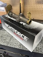 Nightforce NX8 1-8x24 F1 NF 30mm Ultramount FDE