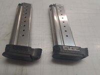 springfield  armory xde mags 9mil. and 40 cal.