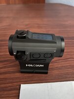 Holosun hs503cu and magnifier